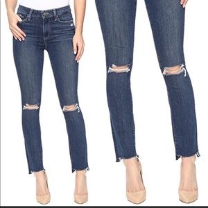 Paige | Verdugo Ankle Jean Raw Hem Size 26